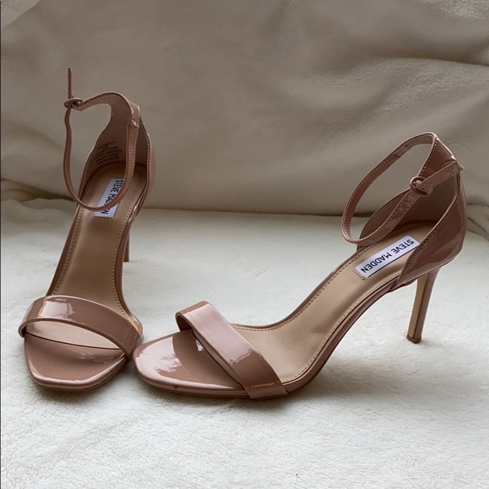 New STEVE MADDEN Strappy Heels size 8.5 Rose Pink